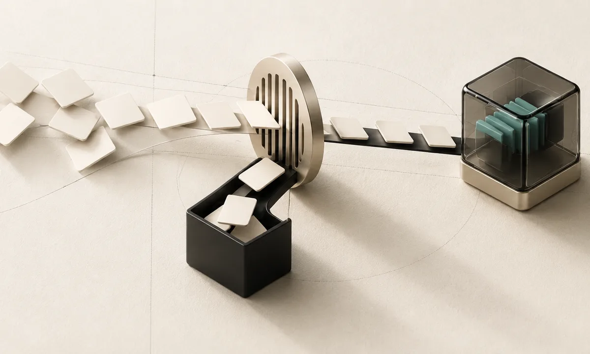 Un flux de factures traverse des contrôles de minimisation, d’accès et de conservation